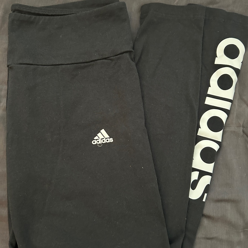 Adidas Kids Black Leggings